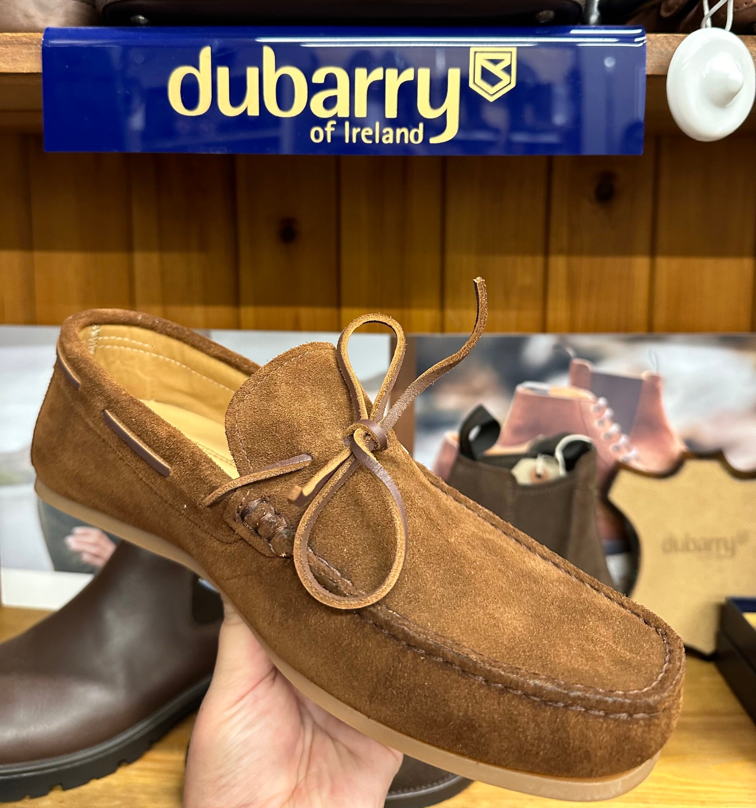 Explore Dubarry Mens boat shoes with Phillip Morris & Son