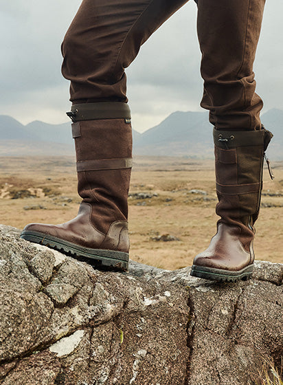 Dunmore Country Boot - Walnut