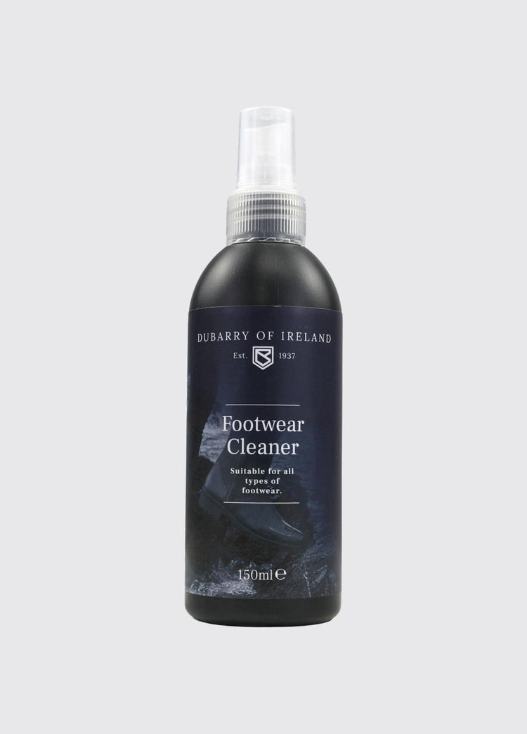 Bottle of Dubarry of Ireland Footwear Cleaner on a white background