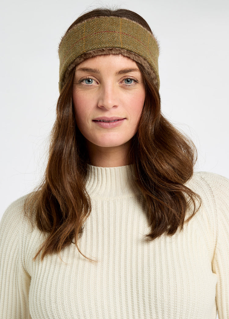 Abington Tweed Headband - Elm