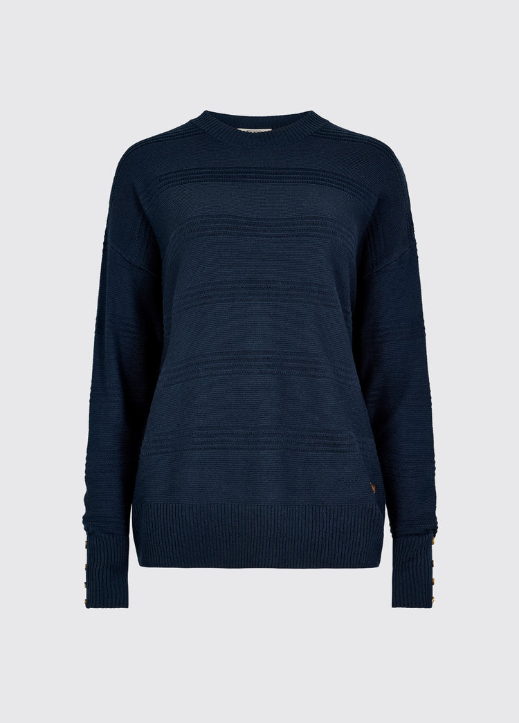 Ashfield Women’s bamboo blend sweater - Navy