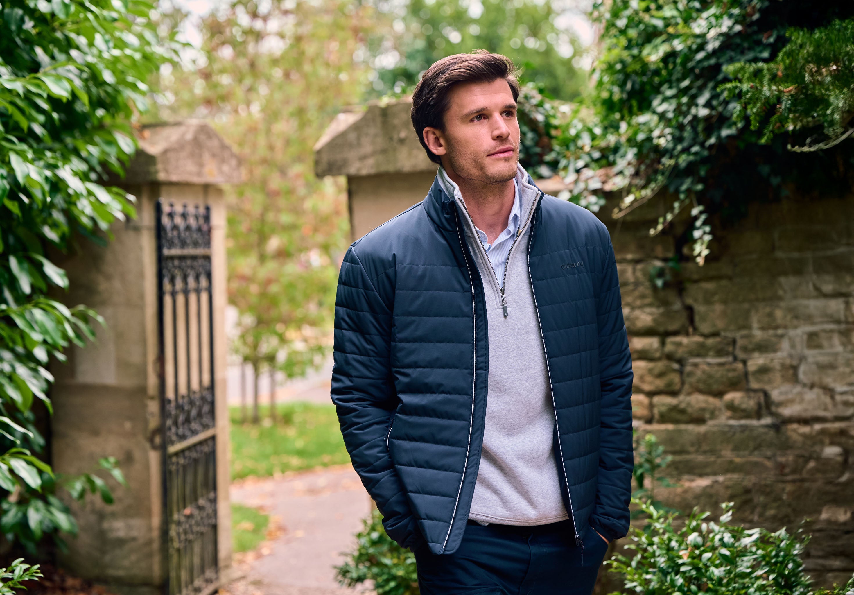 Bowline Lightweight men's hybrid jacket - Navy