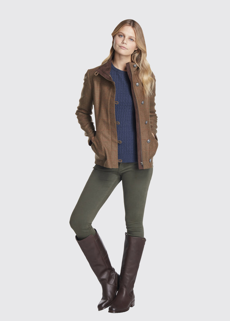 Bracken Tweed Jacket - Connought Oak
