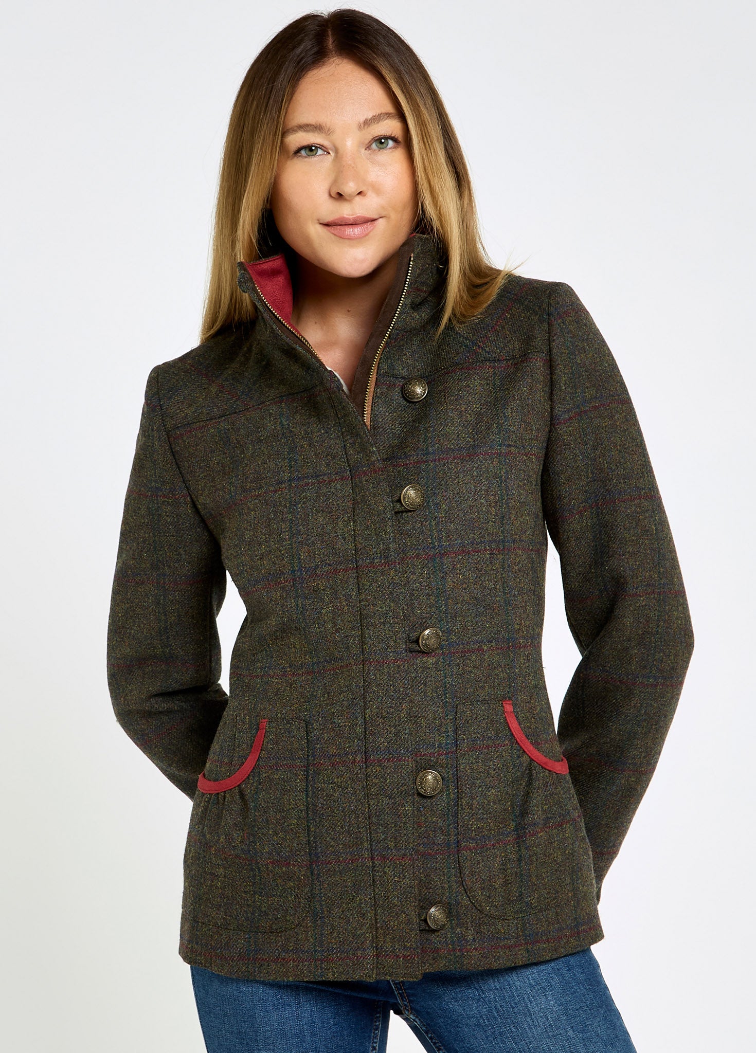 Bracken Tweed Jacket - Hemlock