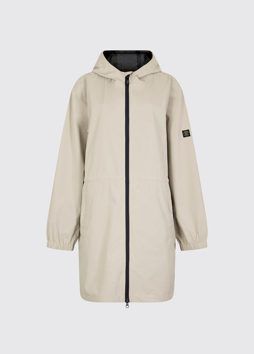 Brookside Women’s Hooded Rain Mac - Bone