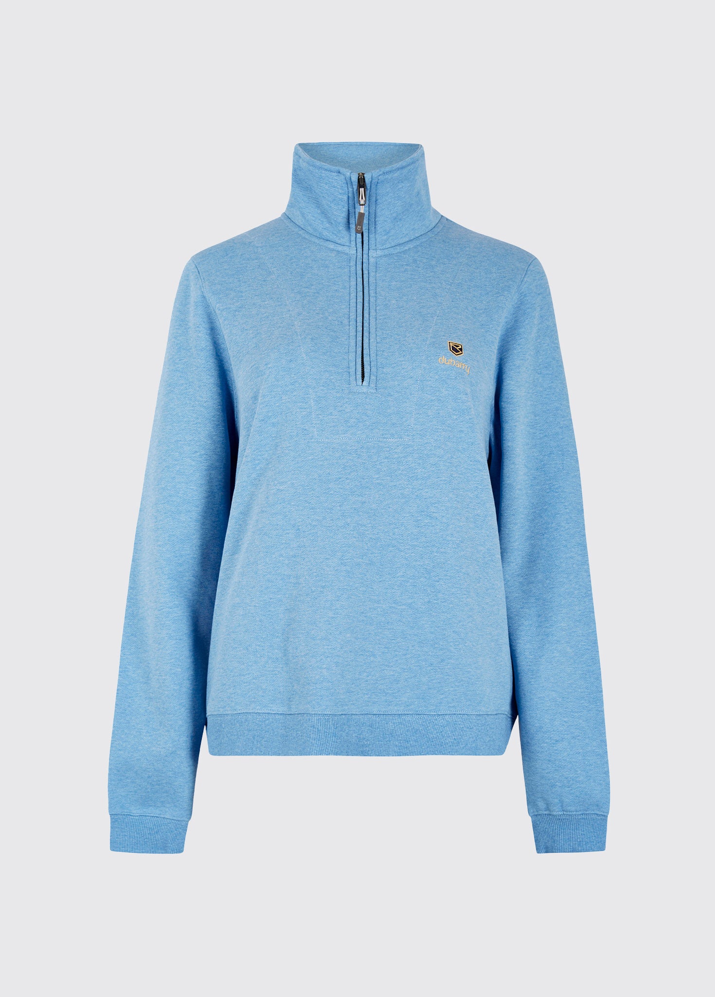 mariaenblue  Castlemartyr Women's Quarter Zip Sweatshirt - Azure Blue