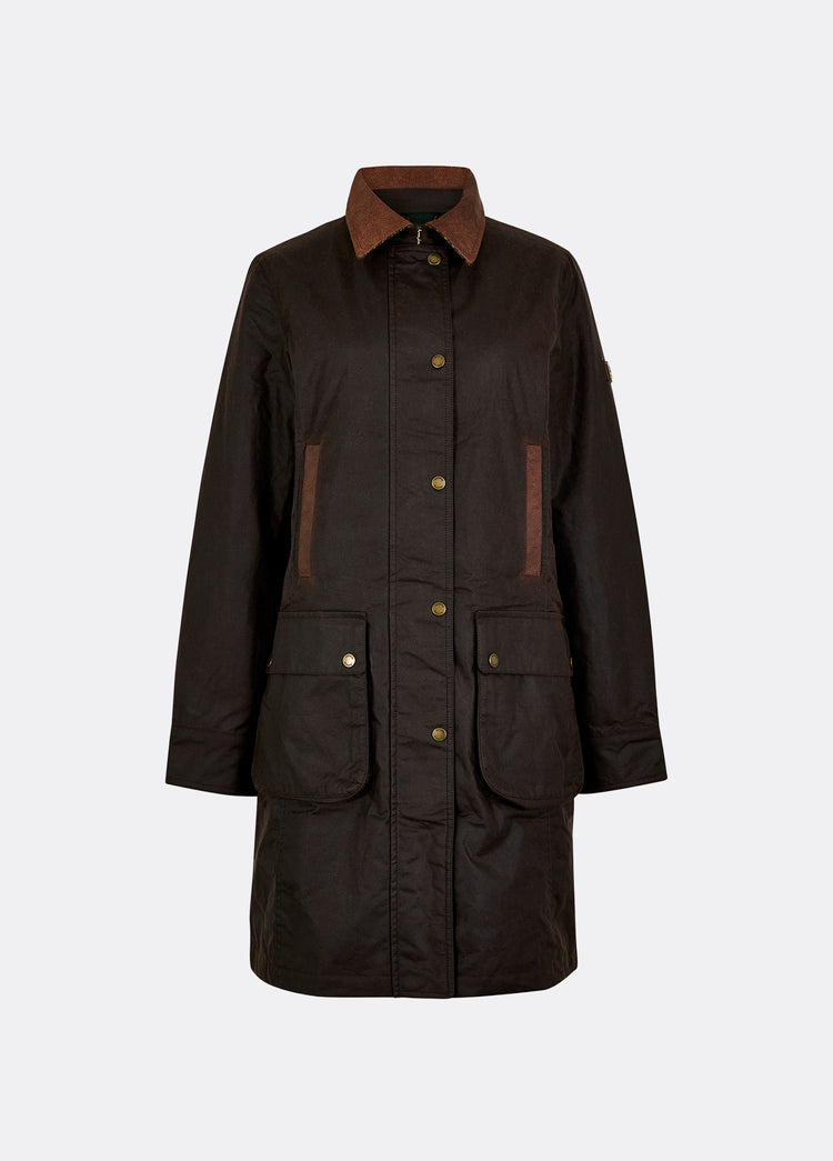 Clifford Women's Wax Cotton Jacket  - Java