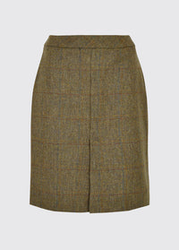 Dubarry women's Cornflower tweed pencil skirt is made with a streamlined shape in the colour burren.