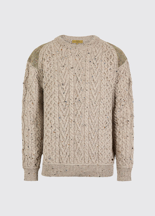 Culleton Men’s crew neck sweater  - Oatmeal