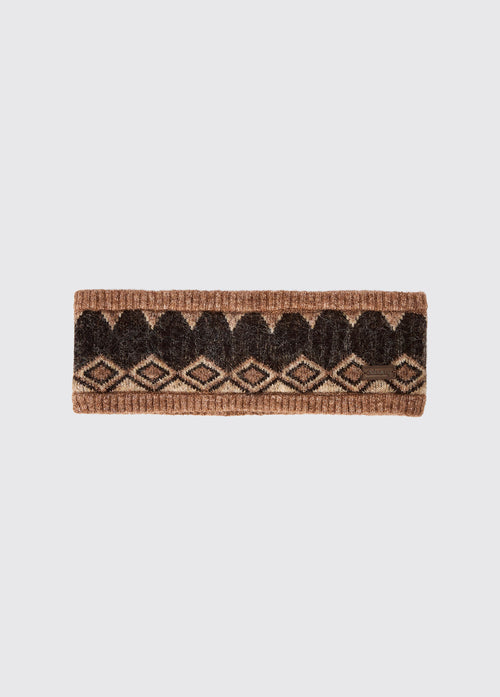 Drumroe Knitted Headband - Oat Multi