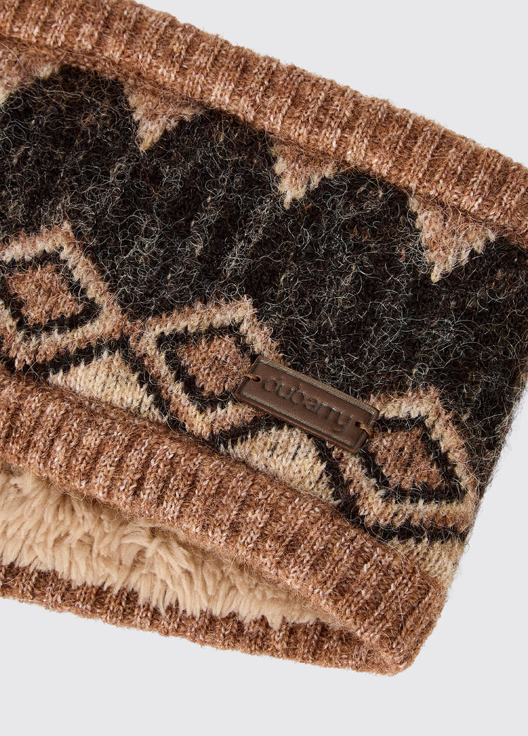 Drumroe Knitted Headband - Oat Multi