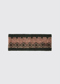 Drumroe Knitted headband - Olive Multi