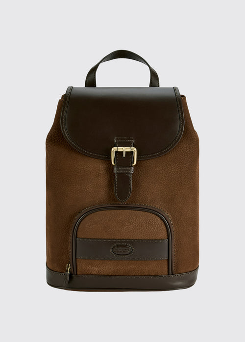 Dunross Leather Backpack - Walnut