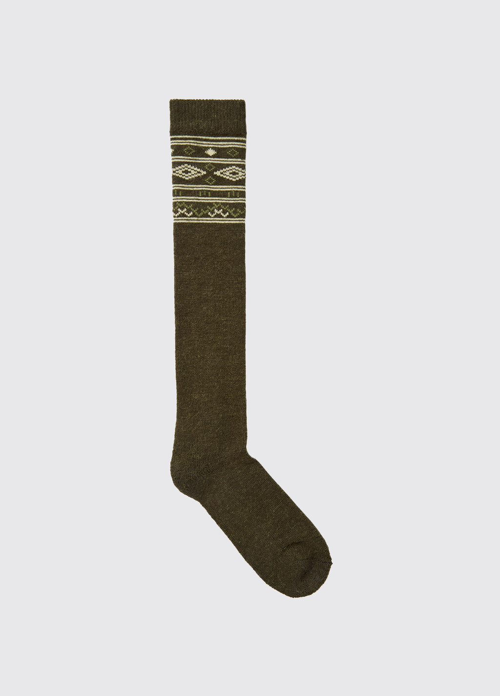 Rolestown Fair Isle Alpaca socks