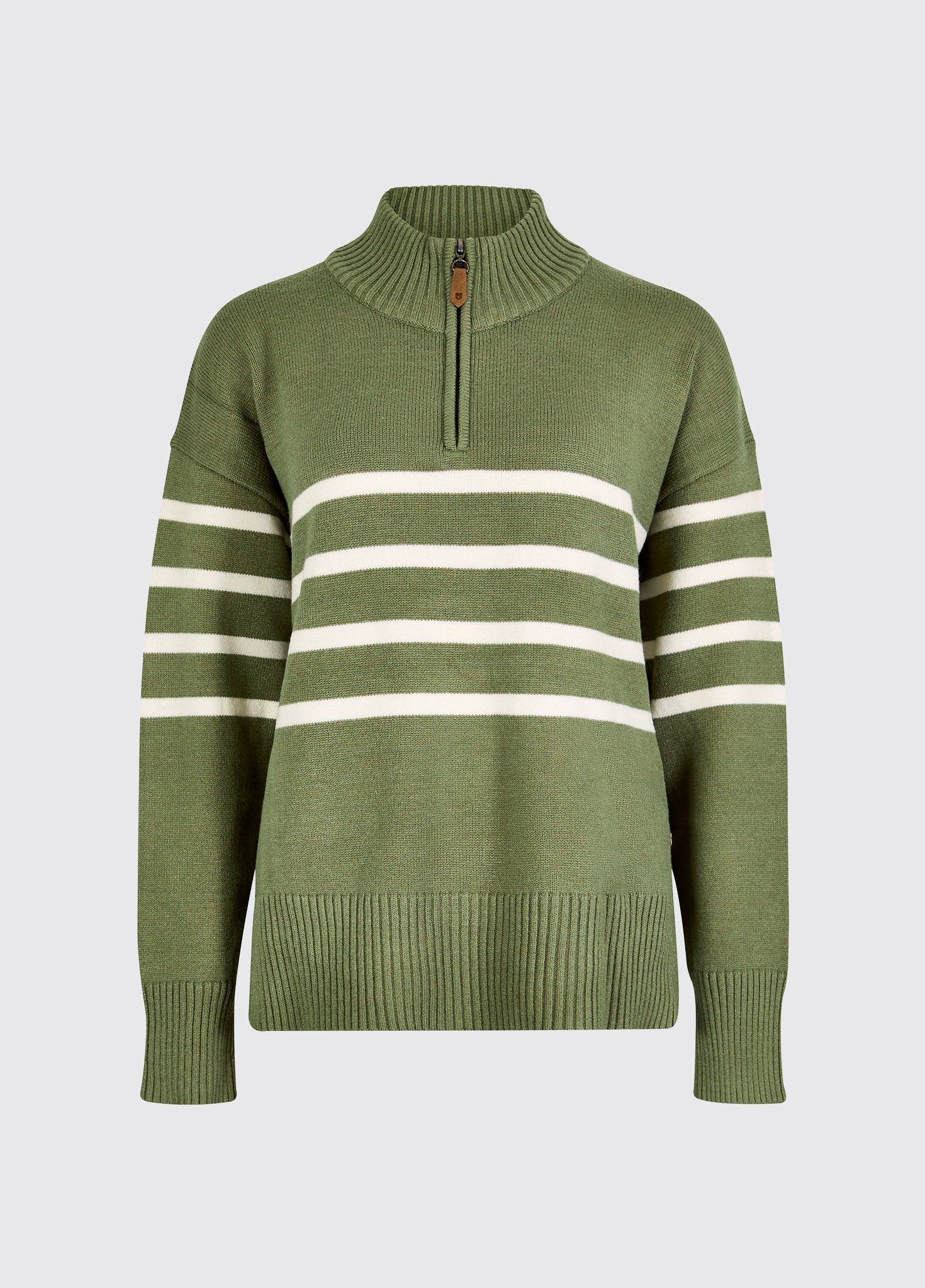 Fonthill Women's Zip Neck Sweater - Navy