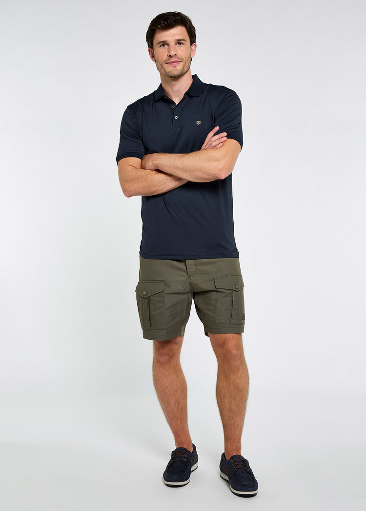 Forde Men’s activewear polo - Navy