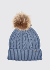 Forester Knitted bobble hat - Indigo