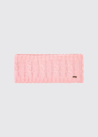 Gleeson Cable knit headband - Dusky Rose