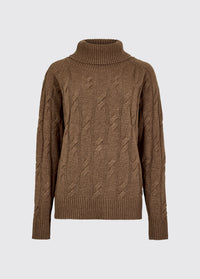 Hennessy Women's Roll Neck Sweater - Elk