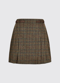 Hornbeam Women's pleated tweed skirt - Kelty Glen