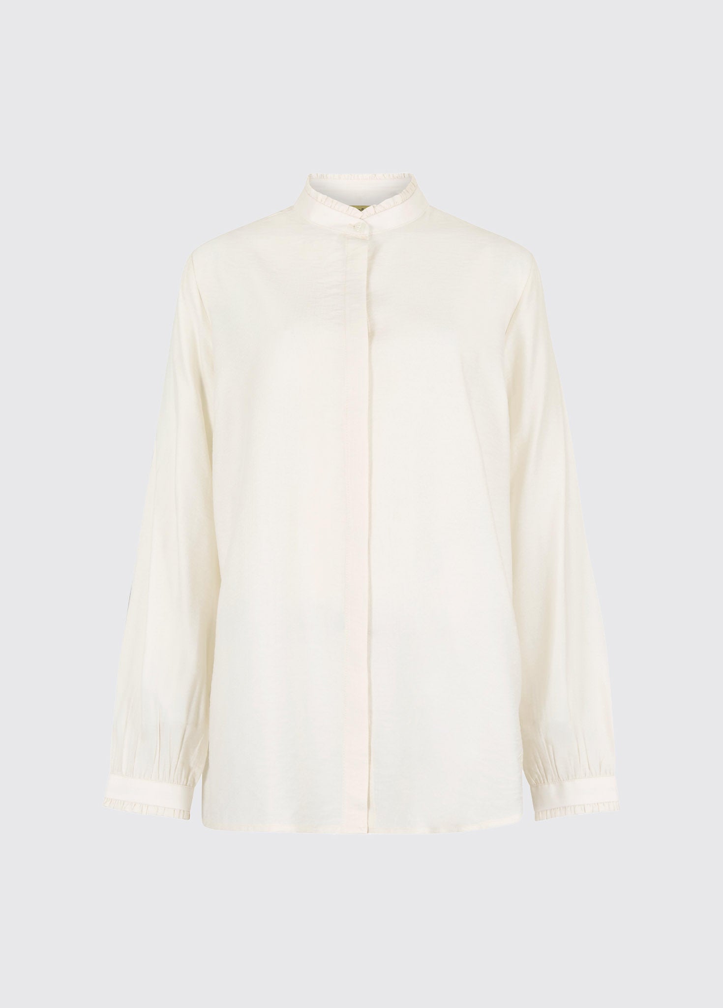 bibiy 新品IRIS RUFFLE TOP Iris Ruffle Top - Cream | Fashion Nova