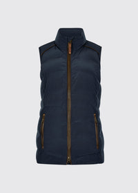 Kilcarey Women’s quilted gilet - Navy