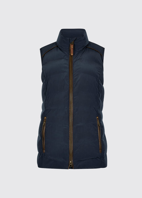 Kilcarey Women’s quilted gilet - Navy