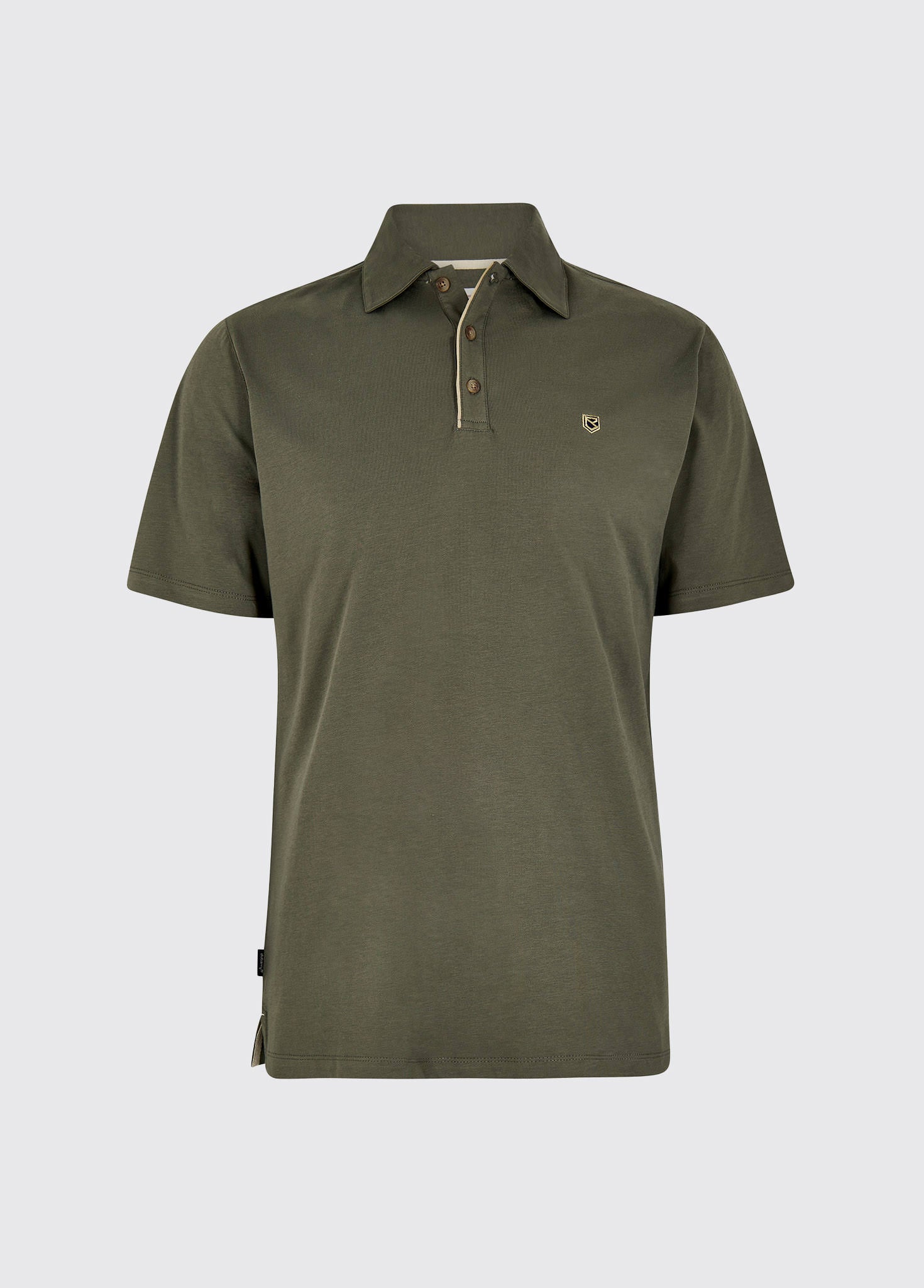 Kilmurray Men's Three-Button Polo Kelp