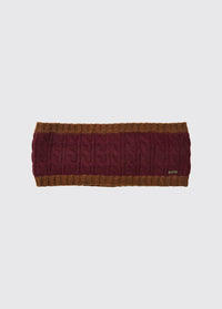 Walton Women’s Knitted Headband - Ox Blood