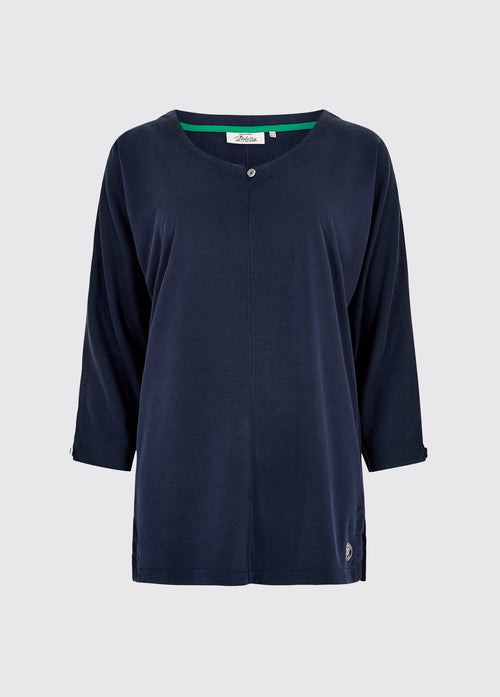 Mountlucas 3/4 sleeve Top - Navy