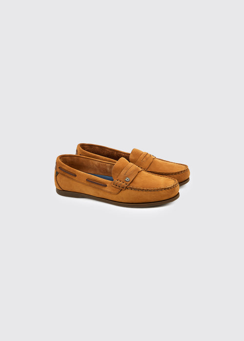 Belize Deck Shoe - Cognac