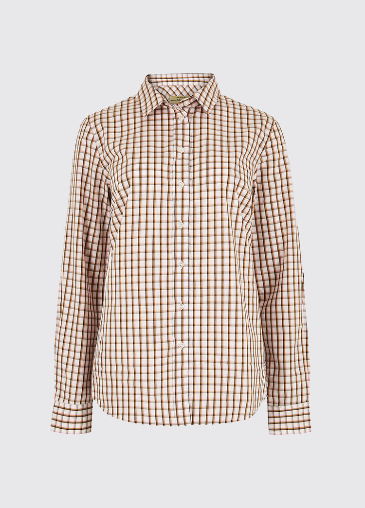 Gillyflower Check Shirt - Olive Multi - EU 36