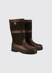 Donegal Ladies Country Boot - Black/Brown