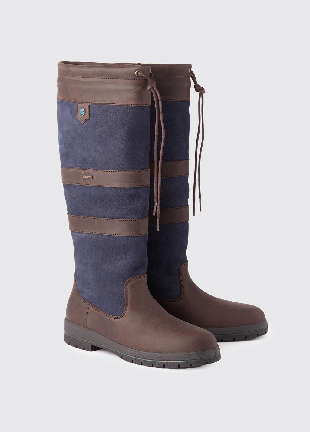 Galway Country Boot Navy Brown