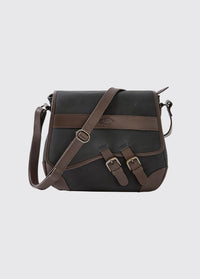 Boyne Ladies Cross Body Bag - Black/Brown