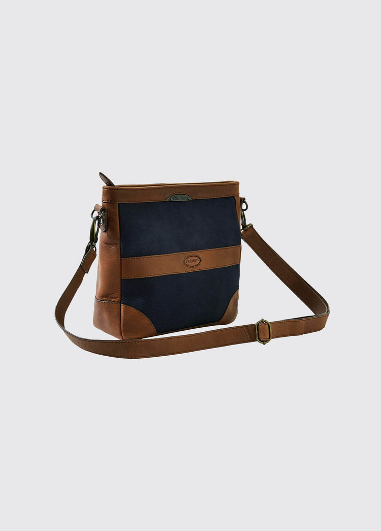 Ardmore Ladies Cross Body Bag - Navy/Brown