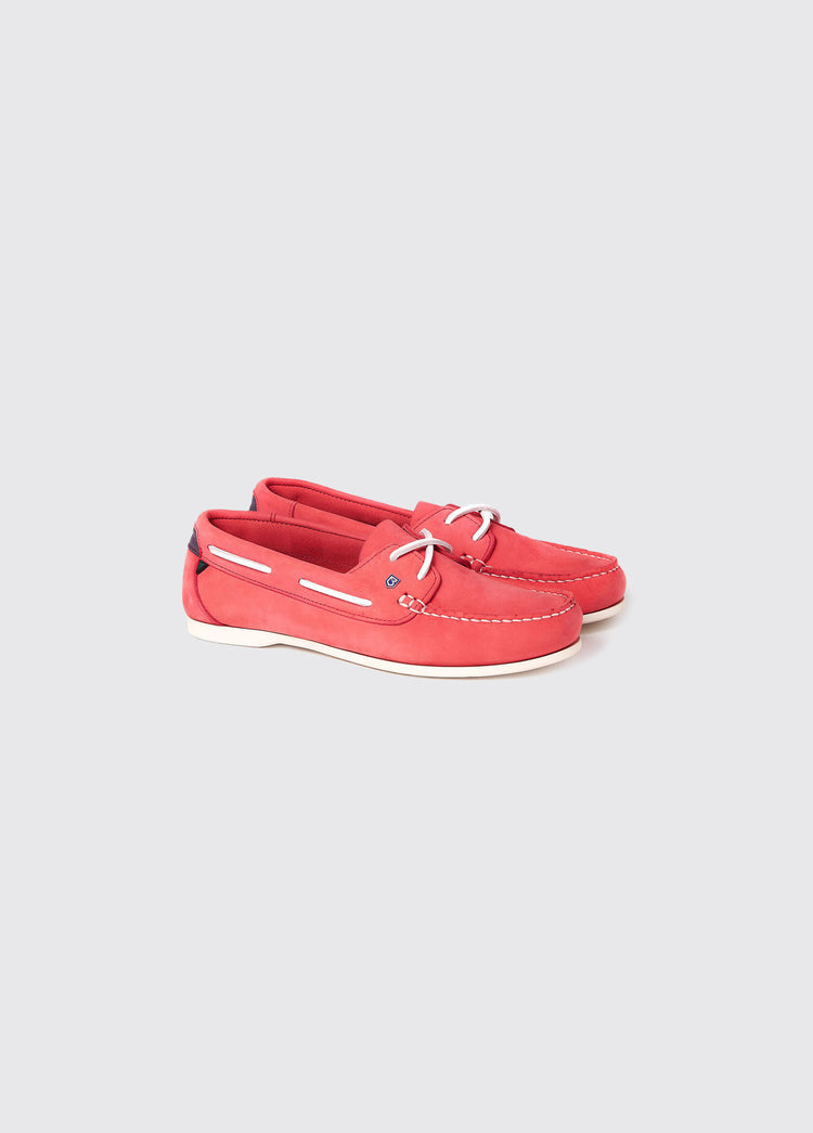 Aruba Deck Shoe - Coral