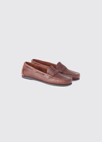 Belize Deck Shoe - Mahogany