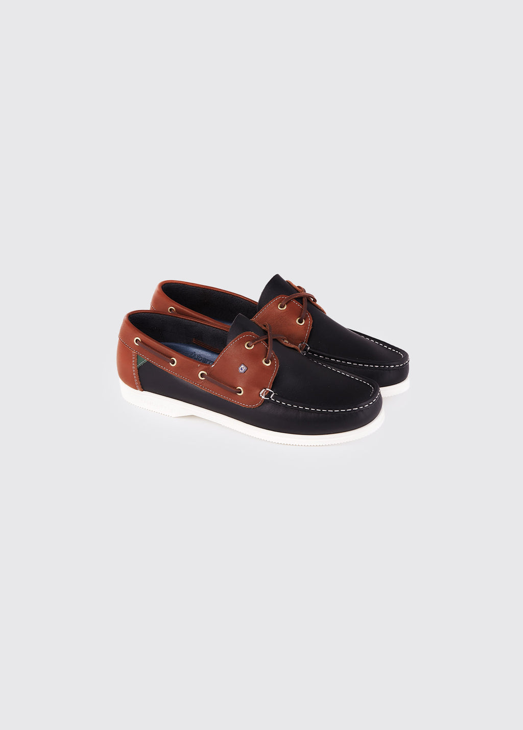 Admirals Deck Shoe Navy Brown