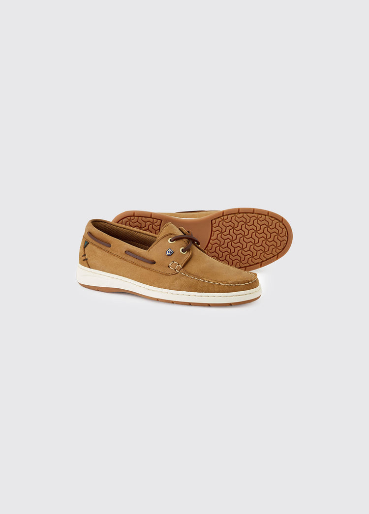 Marbella Deck Shoe - Tan