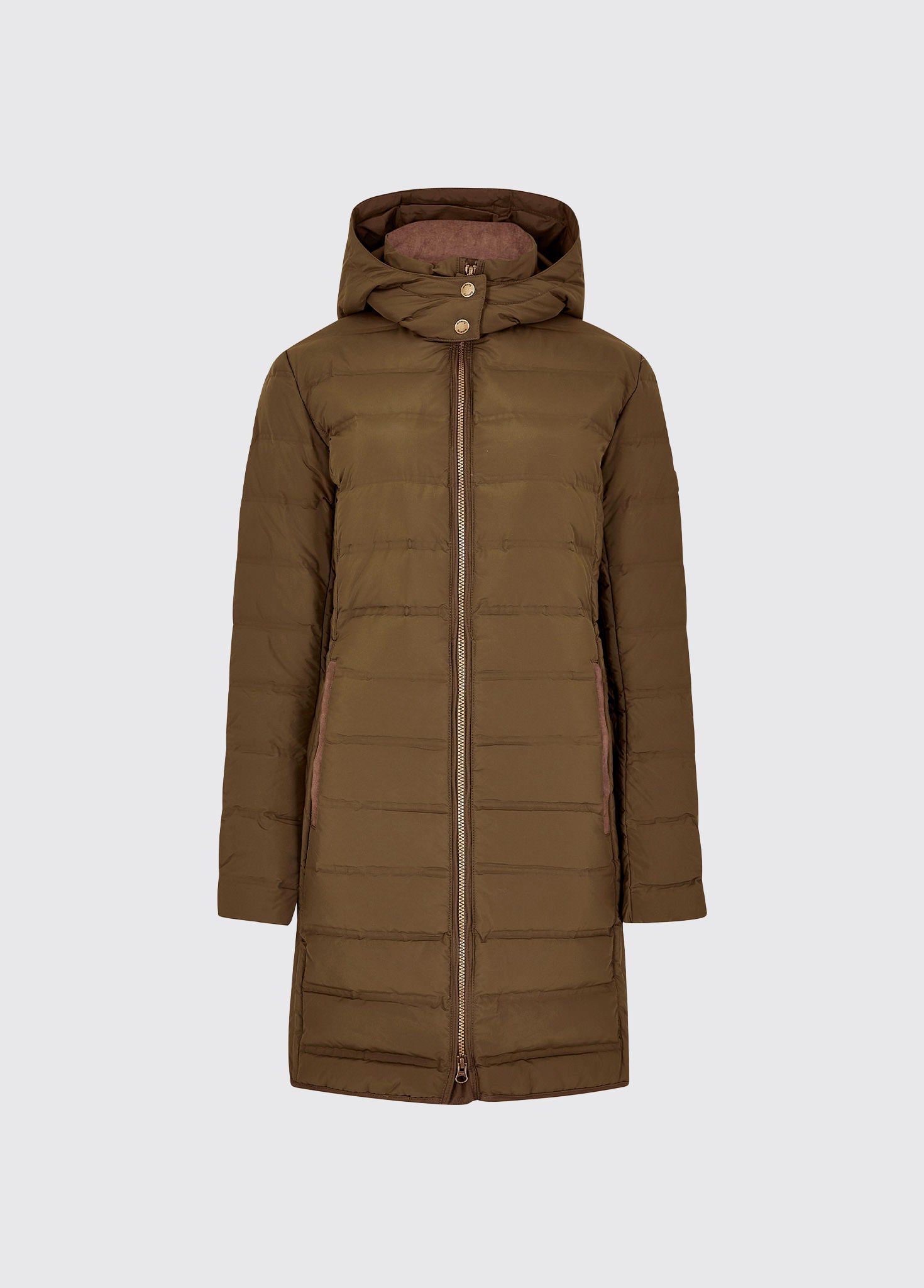 Bronze puffer coat online