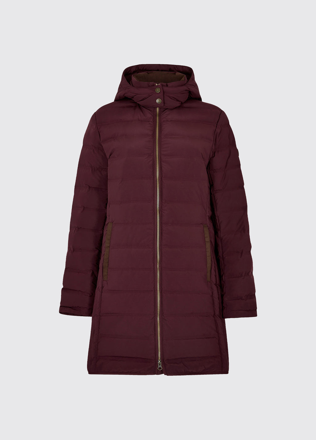 Ballybrophy Quilted Jacket Ox Blood