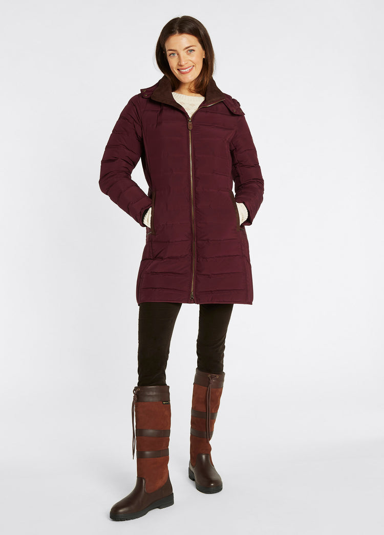 Ballybrophy Quilted Jacket - Ox Blood