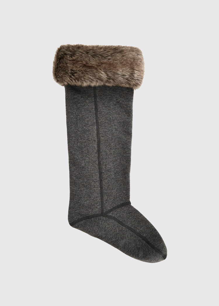 Raftery Ladies Faux Fur Boot Liners - Elk