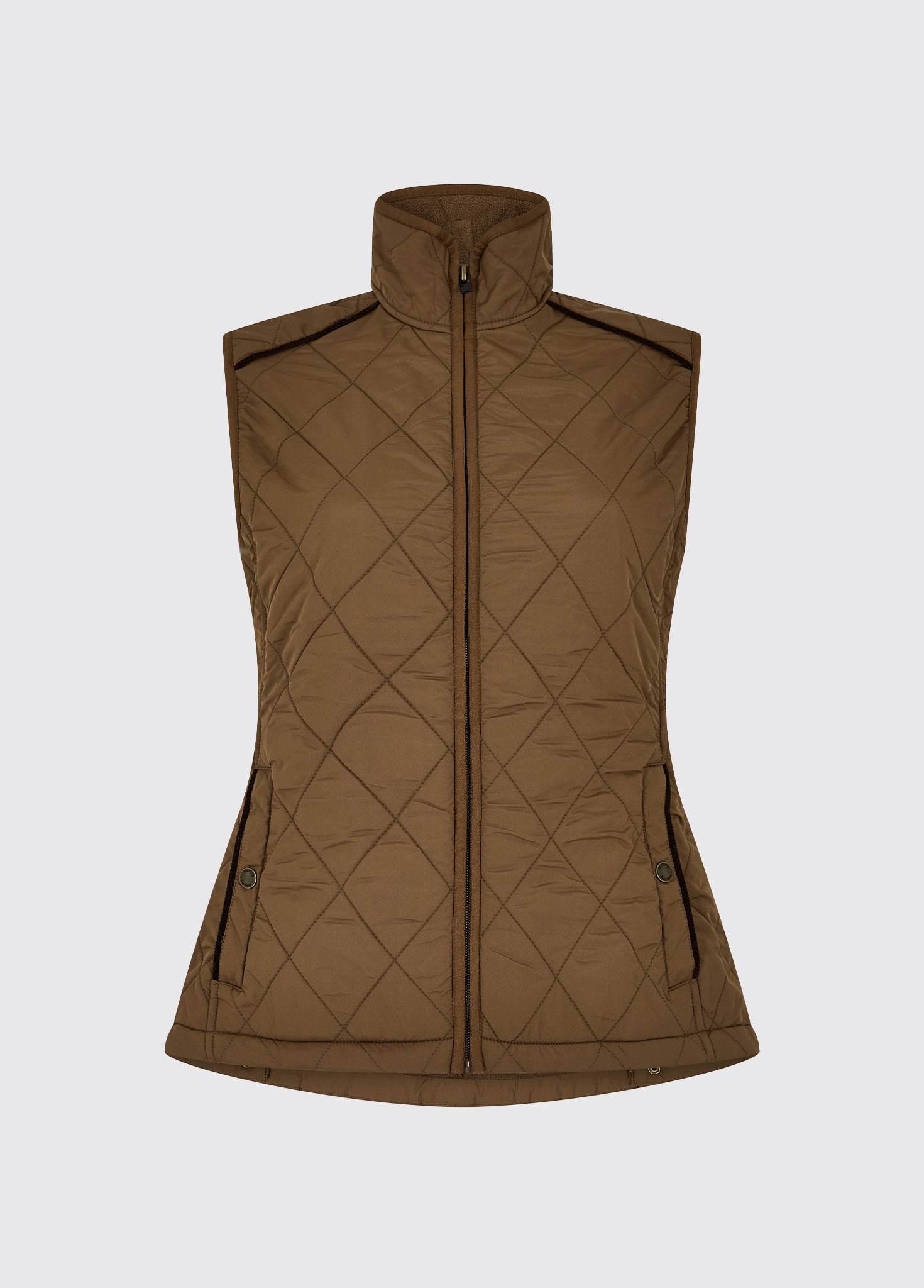 Heywood Women's Quilted Gilet - Bronze