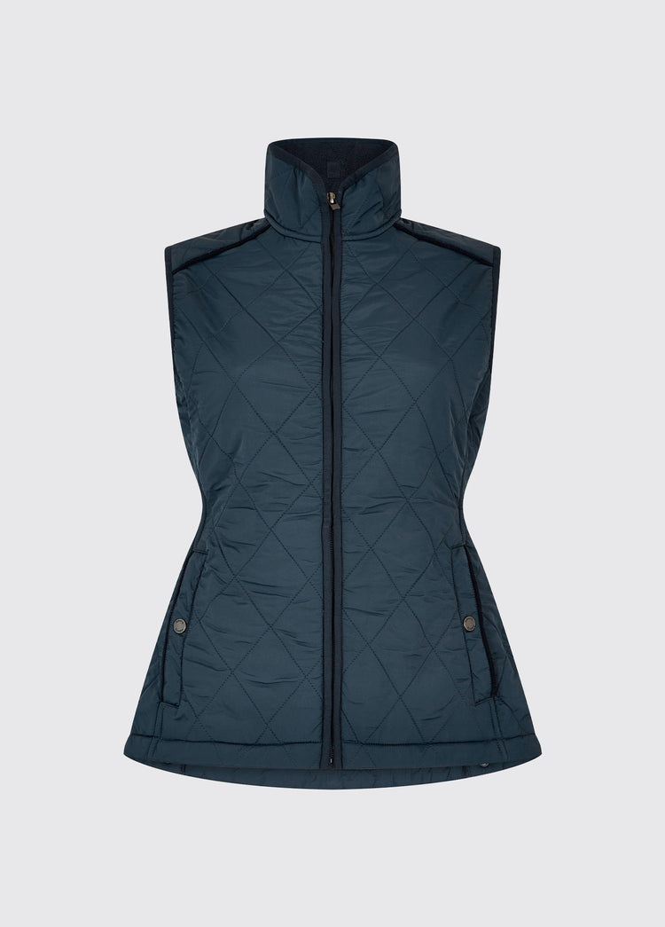 Heywood Women’s Quilted Gilet - Navy