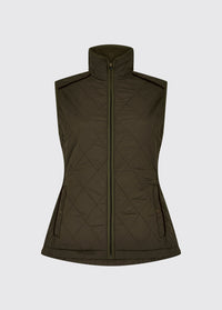 Heywood Women’s Quilted Gilet- Olive