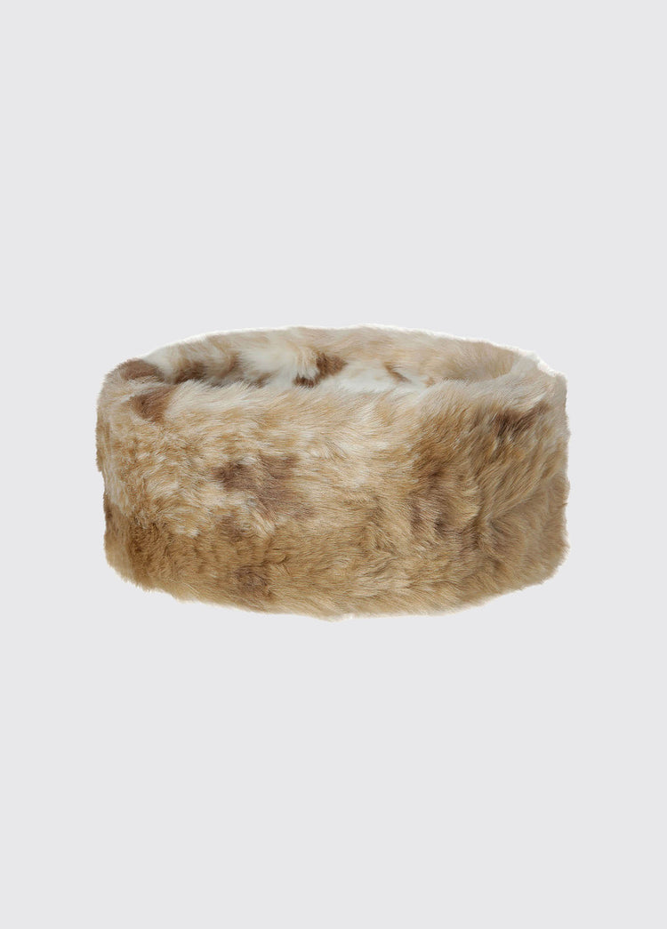 Faux Ladies Fur Headband - Chinchilla