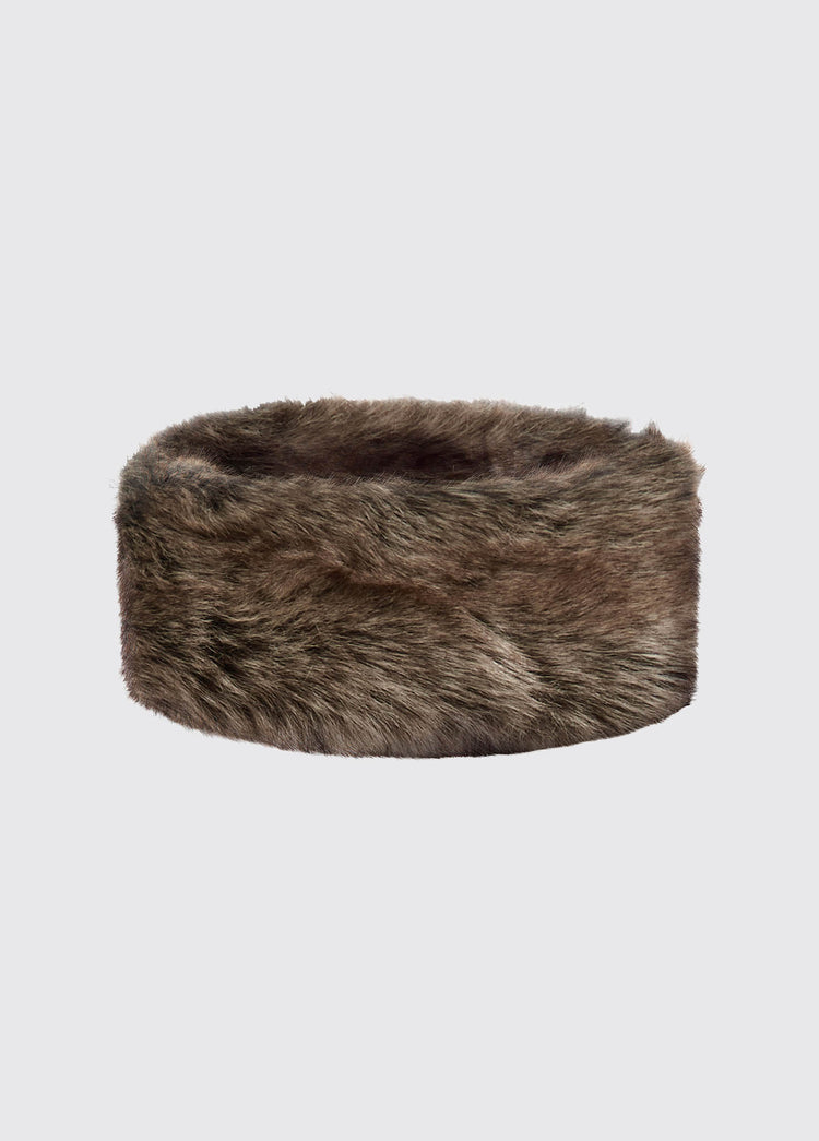 Faux Ladies Fur Headband - Elk