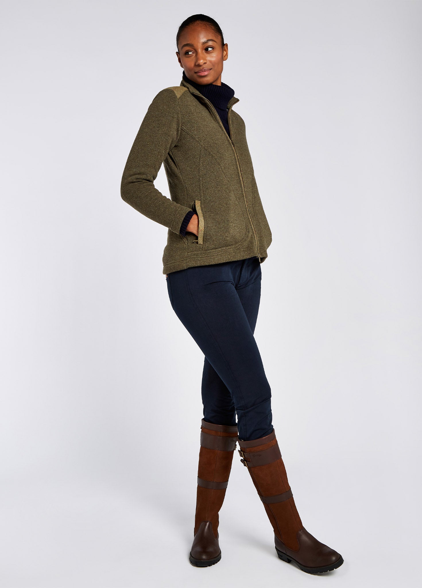 ladies-jacket-dusky-green-